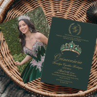 Spain Quinceanera Emerald Green 15th Birthday