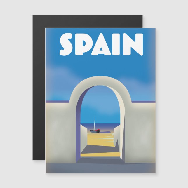 Spain Retro Vacation art (Front/Back)