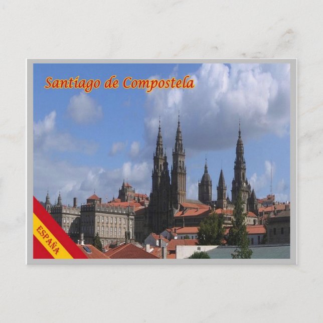 Spain - Santiago de Compostela - Postcard (Front)