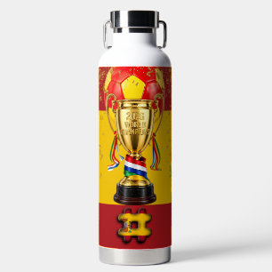 Spain Soccer: 2026 Global Games   Team Spirit Tumb Water Bottle