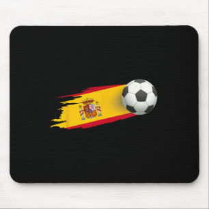 Spain Soccer Byll Spain Flag Jersey - Spanish Foot Mouse Pad