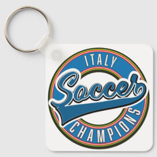 Spain soccer champions logo. key ring