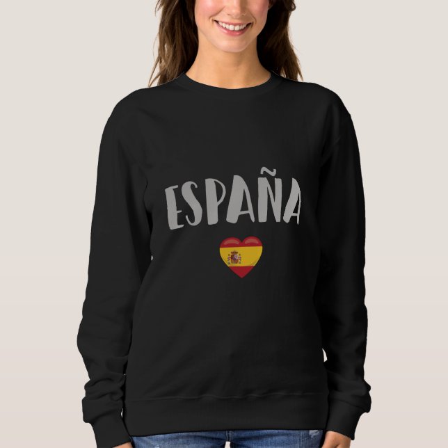 Spain Soccer Football Fan Shirt Flag (Front)