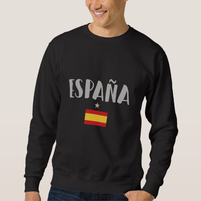 Spain Soccer Football Fan Shirt Flag (Front)
