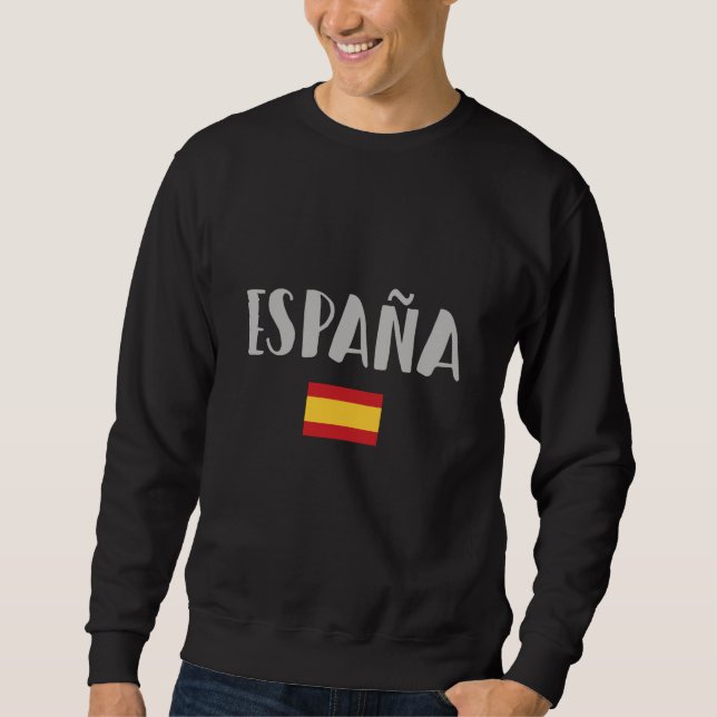 Spain Soccer Football Fan Shirt Flag (Front)