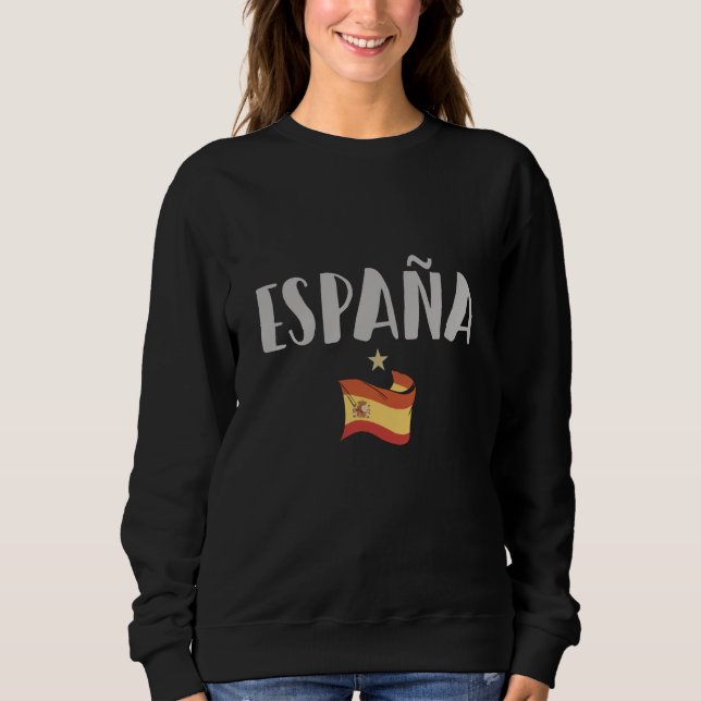 Spain Soccer Football Fan Shirt Flag (Front)
