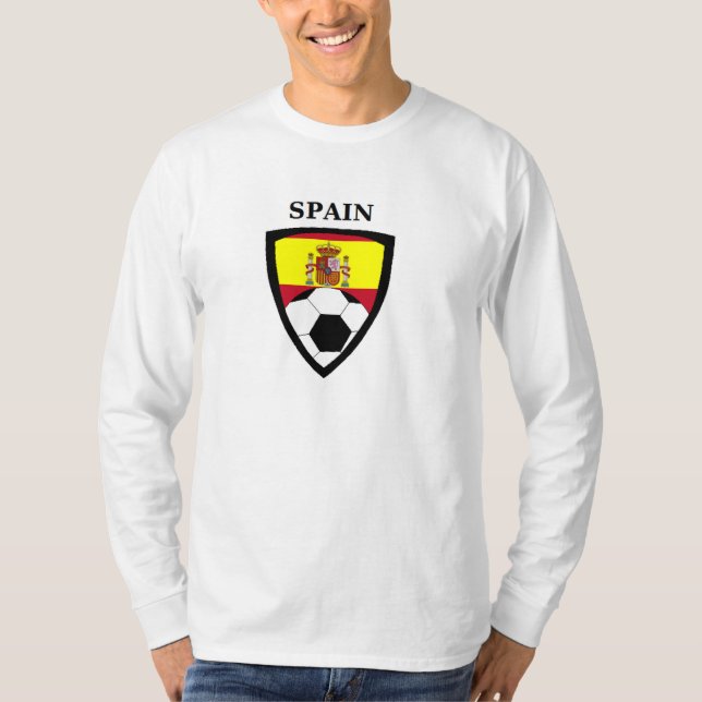 Spain Soccer T-Shirt (Front)