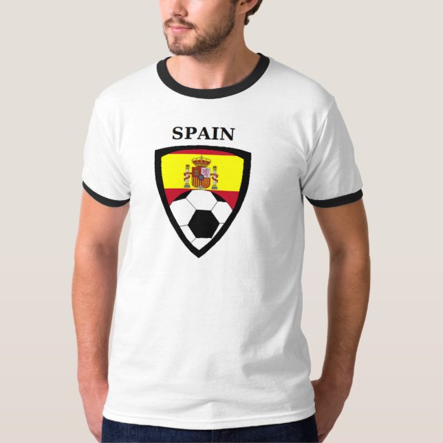 Spain Soccer T-Shirt (Front)