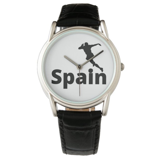 Spain Soccer  Watch (Front)