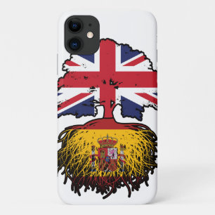 Spain Spanish British UK United Kingdom Britain Case-Mate iPhone Case