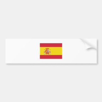 Spain / Spanish Flag Bumper Sticker