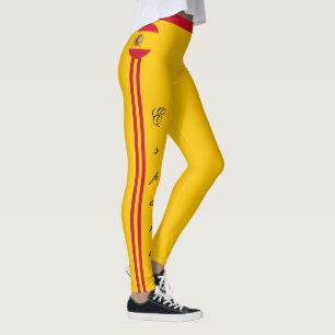 Spain & Spanish Flag fashion, travel/sport fans Le Leggings