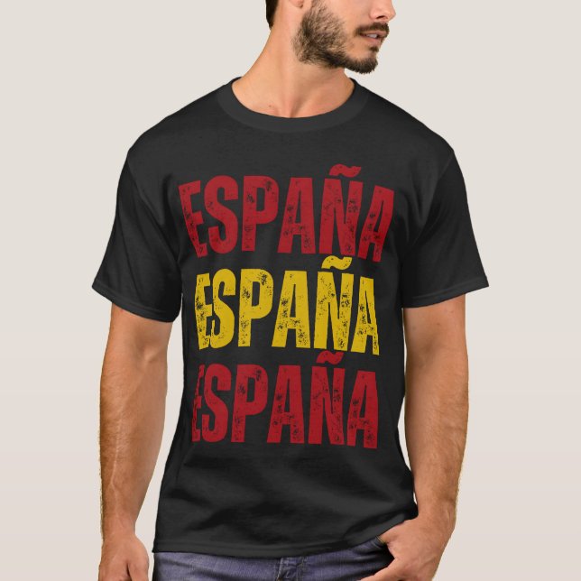 Spain  Spanish pride girl T-Shirt (Front)