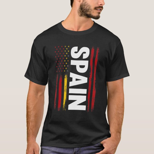 Spain Spanish Spain T-Shirt (Front)