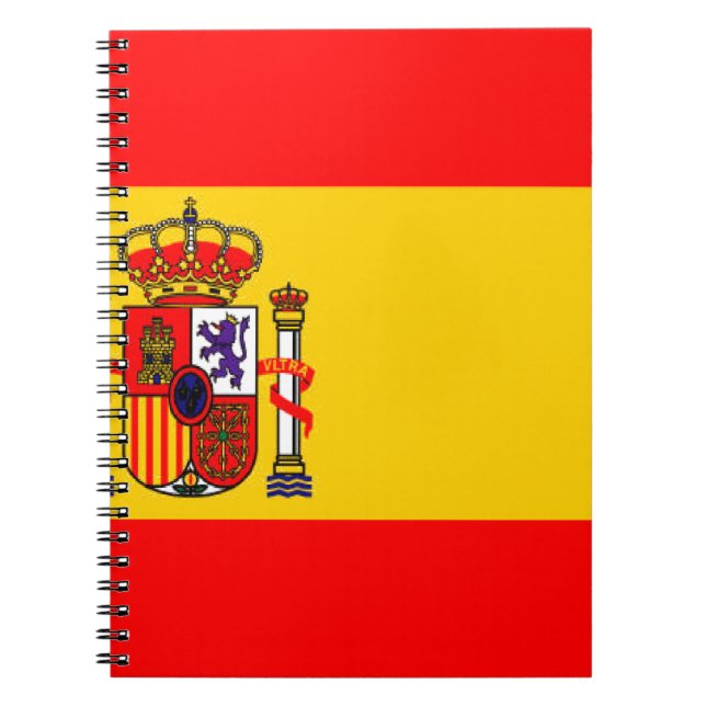 Spain Spiral Notebook (Front)