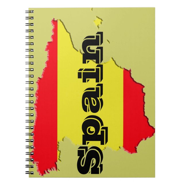 Spain Spiral Notebook (Front)
