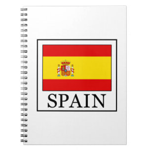 Spain Spiral Notebook