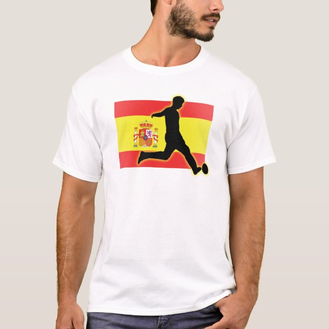 Spain Striker 2 T-Shirt (Front)