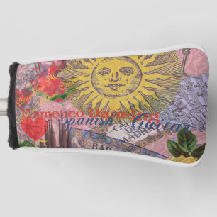Spain Sunshine Spanish Travel Art Golf Head Cover