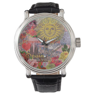 Spain Sunshine Spanish Travel Art Watch