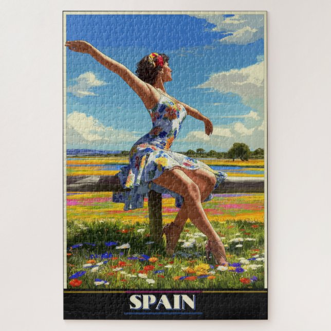 Spain Travel Jigsaw Puzzle (Vertical)