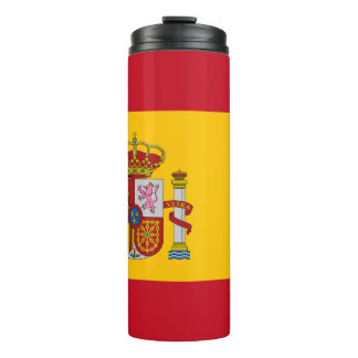 Spain Travel Mug, patriotic Spanish Flag Thermal Tumbler