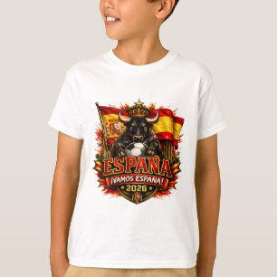 Spain ¡Vamos España! 2026 Soccer Fan T-Shirt
