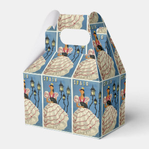SPAIN Vintage Travel favor box