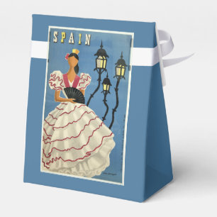 SPAIN Vintage Travel favour box
