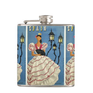 SPAIN Vintage Travel flask