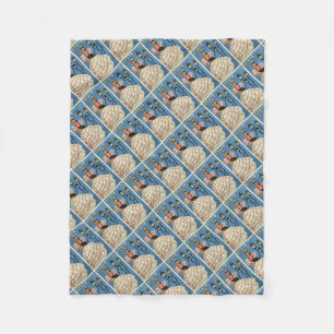 SPAIN Vintage Travel fleece blankets