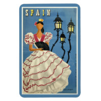 SPAIN Vintage Travel magnet