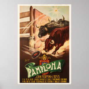 Spain Vintage Travel Poster Fine Art Print  Home