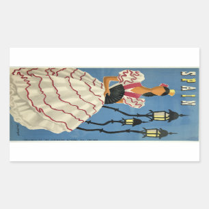 SPAIN Vintage Travel stickers