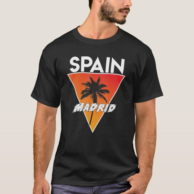Spain With Sunny Colours T-Shirt (Front)