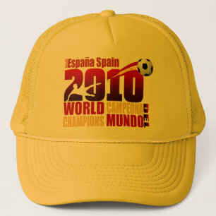 Spain World Champions 2010 España Campeona Del Mun Trucker Hat