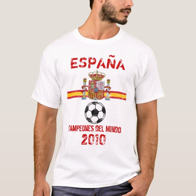Spain World Champions T-Shirt (Front)