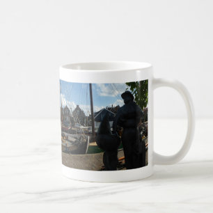 Spakenburg Harbour Panoramic Coffee Mug