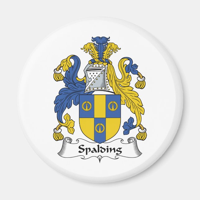Spalding Family Crest Magnet (Front)