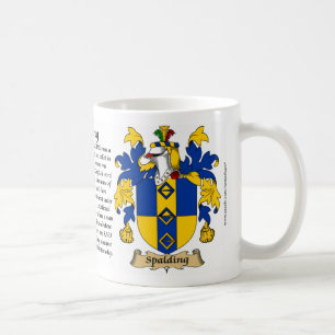 Spalding, the Origin, the Meaning and the Crest Coffee Mug
