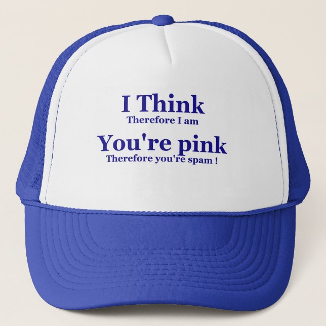 SPAM (hat) Trucker Hat (Front)