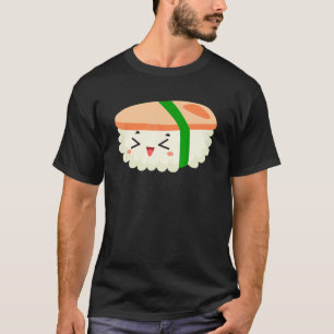 Spam Musubi Food Instruction Diagram Japanese Hawa T-Shirt