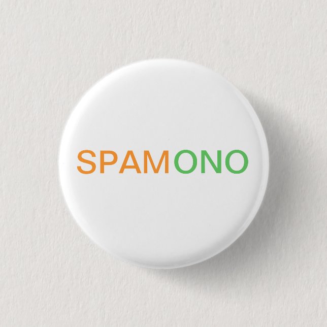 SPAMONO button (Front)