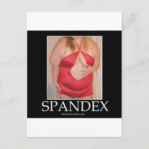 Spandex! Postcard