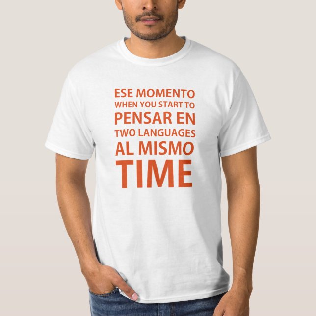 Spanglish (ed. sale) T-Shirt (Front)