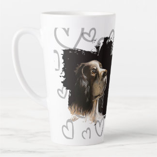 Spaniel dog love mug