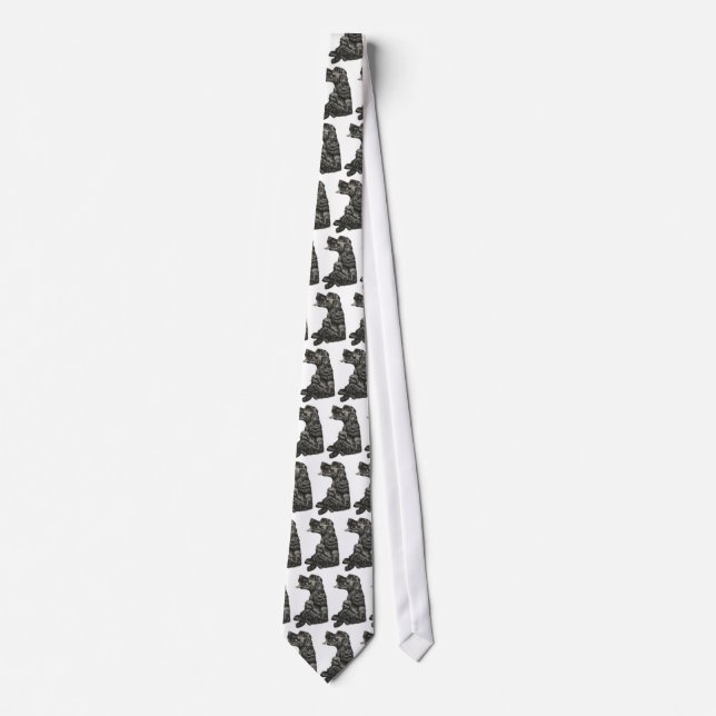 Spaniel Dog Tie (Front)