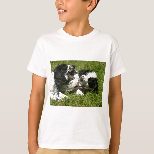 Spaniel Fun T-Shirt (Front)