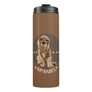 Spaniel thermal tumbler