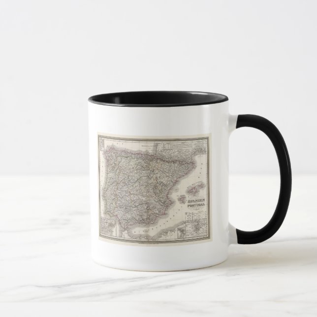 Spanien, Portugal Mug (Right)